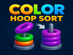 খেলা Color Hoop Sort