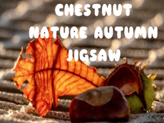 খেলা Chestnut Nature Autumn Jigsaw