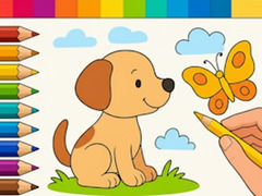 খেলা Draw with Pencils - Coloring Book!