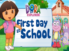 খেলা Dora The explorer Dora's First Day at School