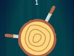 খেলা Log And Knife 2D
