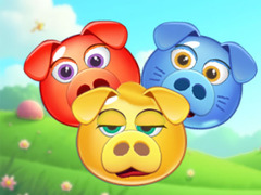 খেলা Bubble Piggies