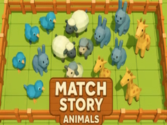 খেলা Match Story Animals