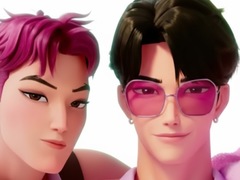 খেলা Jigsaw Puzzle: Kpop Demon Saja Boys