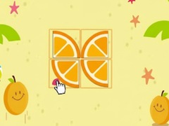খেলা Orange Puzzle Lab
