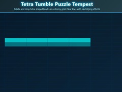 খেলা Tetra Tumble Puzzle Game