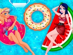 খেলা Pool Float Party