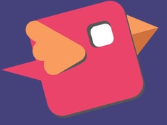 খেলা Tappy Bird - Avoid the Spikes