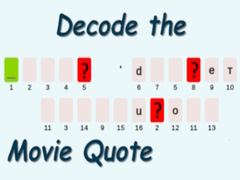 খেলা Decode the Movie Quote