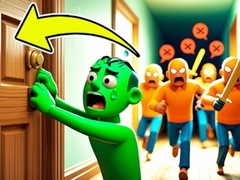 খেলা Knock and Run. 100 Doors Escape