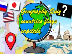 খেলা Geography Quiz countries flags capitals