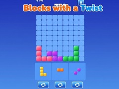 খেলা Blocks with a Twist