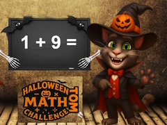 খেলা Halloween Tom Math Challenge
