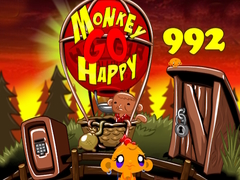 খেলা Monkey Go Happy Stage 992