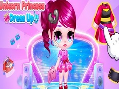 খেলা Unicorn Princess Dress Up