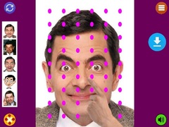 খেলা Mr Bean Funny Face LOL