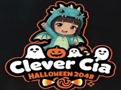 খেলা Clever Cia: Halloween 2048