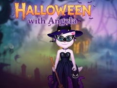 খেলা Halloween with Angela