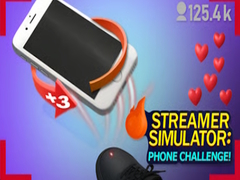 খেলা Streamer Simulator: Phone Challenge!