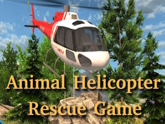 খেলা Animal Helicopter Rescue Game