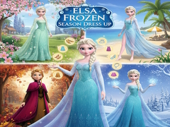 খেলা Elsa Frozen Season Dress Up