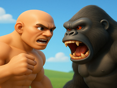 খেলা Men Vs Gorillas