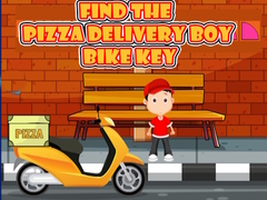 খেলা Find the Pizza Delivery Boy Bike Key