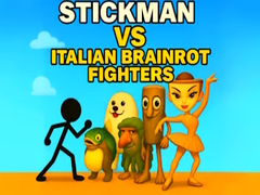 খেলা Stickman VS Italian Brainrot Fighters