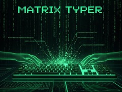 খেলা Matrix Typer Game