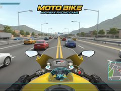 খেলা Moto Bike Highway Racing Game