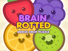 খেলা Brain Rotted Merge Drop Puzzle