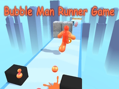 খেলা Bubble Man Runner Game