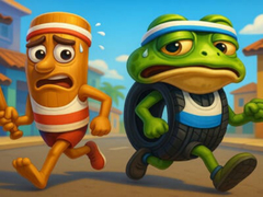 খেলা Brainrot Marathon: Italian Animal Race