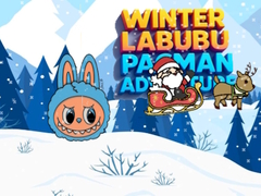 খেলা Winter Labubu Pacman Adventure