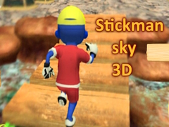 খেলা Stickman sky 3D