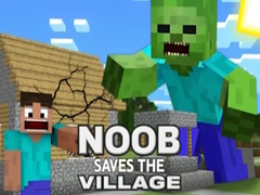 খেলা Noob Saves the Village