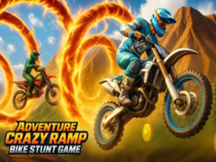 খেলা Adventure Crazy Ramp Bike Stunt Game