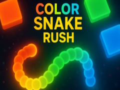 খেলা Color Snake Rush