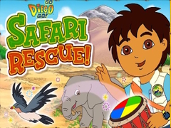 খেলা Go Diego Go! Diego's Safari Rescue