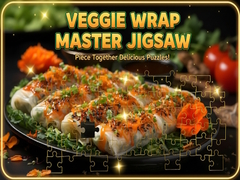 খেলা Veggie Wrap Master Jigsaw