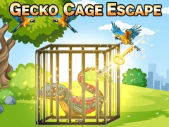 খেলা Gecko Cage Escape