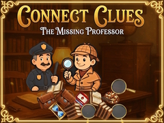 খেলা Connect Clues The Missing Professor