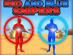 খেলা Red and Blue Snipers