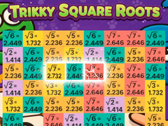 খেলা Tricky Square Root