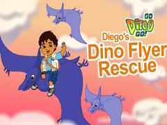 খেলা Go Diego Go!Diego's Dino Flyer Rescue