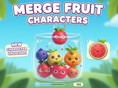 খেলা Merge Fruit Characters