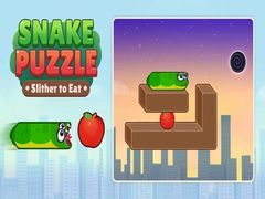 খেলা Snake Puzzle: Slither to Eat