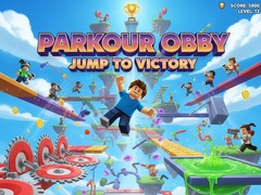 খেলা Parkour Obby Jump to Victory