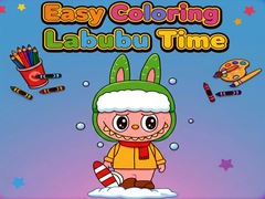খেলা Easy Coloring Labubu Time