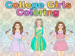 খেলা College Girls Coloring
